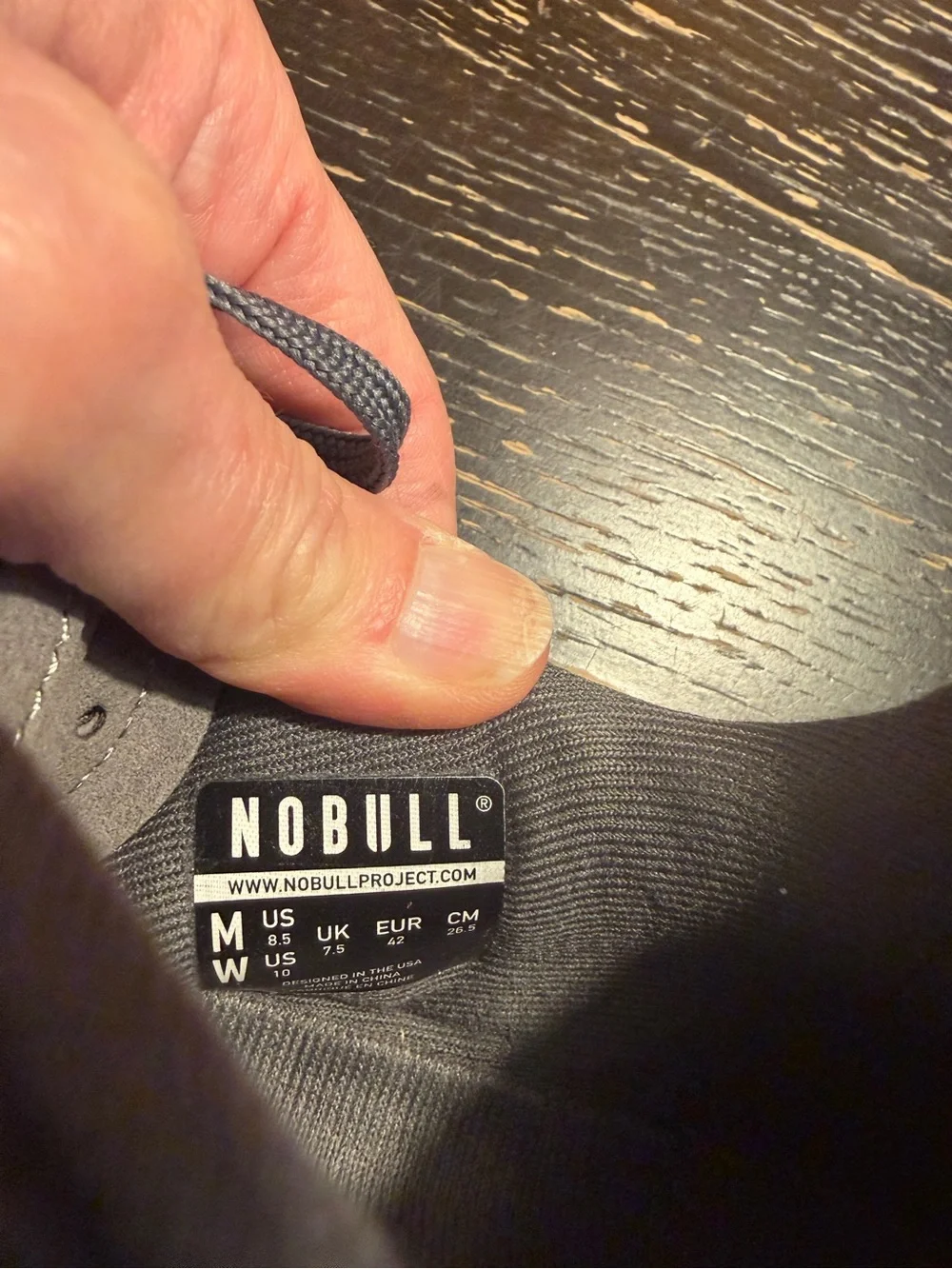 NOBULL Gray Athletic Training Shoes